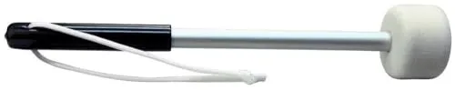 Gewa 822096 Schlägel Paradetrommel Marching, 60 mm - Stöcke für Paradetrommeln, mit 60 mm Filzkopf und rutschfestem Gummigriff für optimalen Halt und Präzision beim Spielen.