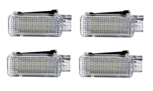 Passend für Audi A6 4F LED Einstiegsleuchte Umfeldbeleuchtung Leuchten Türen 4x