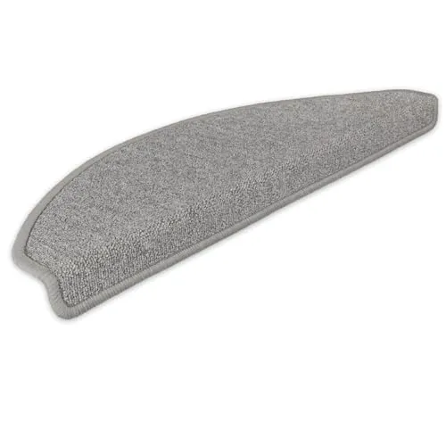 Kettelservice-Metzker Stufenmatten Ariston Halbrund 64x20cm - Treppenschutz - Der Halbrunde Stufenteppich Ariston schützt Ihre Treppe und bietet hohen Komfort. Pflegeleichtes, hochwertiges Material sorgt für Sicherheit und ein stilvolles Ambiente. Selbstklebende Befestigung für einfache Montage.