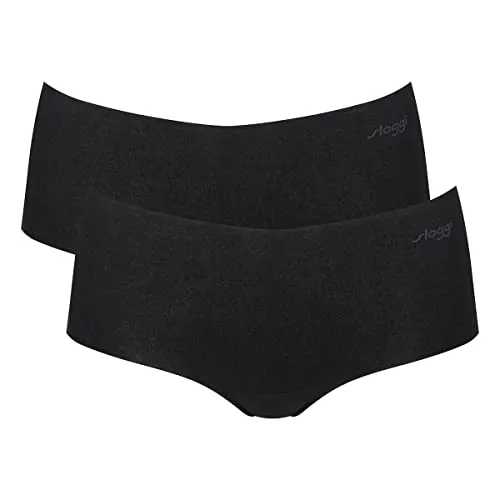 Sloggi For Men Basic Long Boxershorts Schwarz Baumwolle Large - Funktionsunterwäsche mit extra Komfort und perfekter Passform. Längere Beine für sicheren Sitz, weiche Baumwolle und elastisches Lycra für optimale Bewegungsfreiheit.