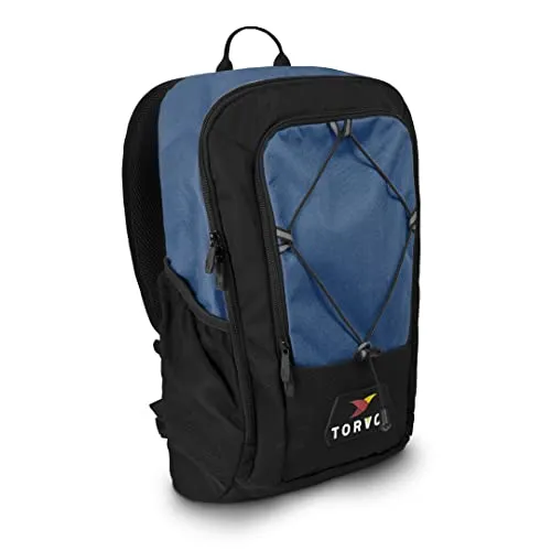 Torvol - Drone Day Backpack (33/blue) - 20L, FPV Rucksack für Drohne mit Kamera & DJI Mini 4 Pro, wasserabweisend, Laptopfach, Kamerarucksack Herren