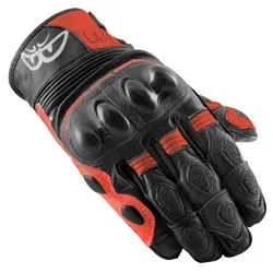 Berik Nador Motorrad Handschuhe, schwarz-rot, Größe XL für Männer