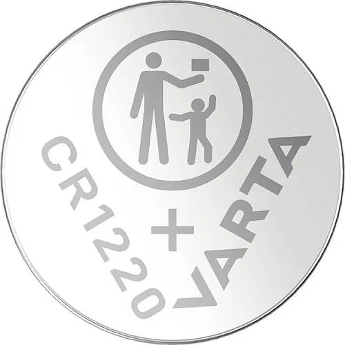 VARTA CR 1220 Lithium-Knopfzelle 3V - Langlebige 35 mAh Energiequelle, ideal für Audio-HiFi Zubehör und elektronische Geräte