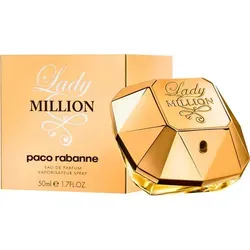 Paco Rabanne - Lady Million EDP 50ml - Entdecken Sie den glamourösen Damenduft Paco Rabanne Lady Million EDP 50ml. Ein blumiger Duft mit frischen Noten von Himbeere und Neroli, der Ihre Weiblichkeit unterstreicht und jeden Anlass verzaubert.