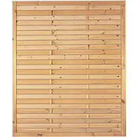T & J Lamellenzaun Grün 150 x 180 cm - Klassischer Sichtschutzzaun aus kesseldruckimprägniertem Holz, schützt vor neugierigen Blicken, Staub und Wind. Ideal für eine stilvolle Gartenumgebung mit optimalem Preis-Leistungs-Verhältnis.