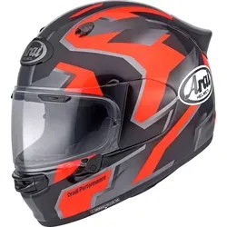 Arai Quantic Robotik, Integralhelm - Schwarz/Rot - L