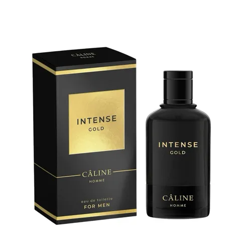 Caline Homme Intensiv Gold Eau de Toilette 60 ml - Herrenparfüm mit einem erfrischenden Duft von Minze und Moschus, parabenfrei und ideal für den täglichen Gebrauch.