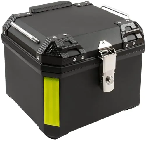 SEVICO Motorradkoffer Top-Case 45L - Topcase für Roller und Motorräder mit 45 Litern Stauraum – ideal für Helme und Zubehör, robust und einfach zu montieren.