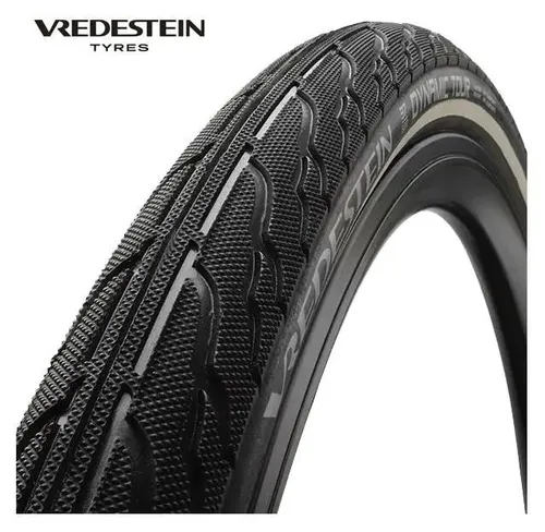 Vredestein Reifen Dynamische Tour 28 x 1,75 Schwarzer Reflieh