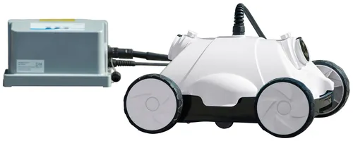 Infinite Spa Poolbodensauger RobotClean 1 - Automatischer Schwimmbeckenreiniger für Becken bis 11 x 5 m, sicher im Kleinspannungsbereich, einfache Inbetriebnahme und geeignet für alle Beckenbeschichtungen.