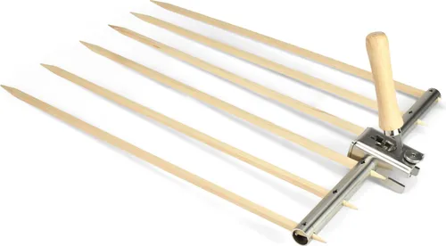 Grillrost.com Das Original Steckelfischhalter | Asado Grill mit Höhenverstellung - Grillroste für Feuertonnen, Feuerschalen & Kugelgrills - Hochwertiger Edelstahl für langlebigen Grillspaß und authentisches Grillen mit südamerikanischem Flair.