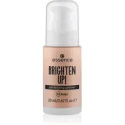 essence BRIGHTEN UP! Perfecting Primer flüssiger Make-up Primer unter dem Make-up Farbton 02 Beige 20 ml