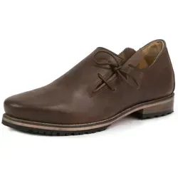 Haferlschuhe Stockerpoint Modell Holmes muskat gewachst, Gr. 41 - Elegante Haferlschuhe von Stockerpoint, Modell Holmes, in gewachstem Muskatton. Ideal für festliche Anlässe und den Alltag. Verfügbar in den Größen 40 bis 47, versandkostenfrei und auf Rechnung bestellbar.