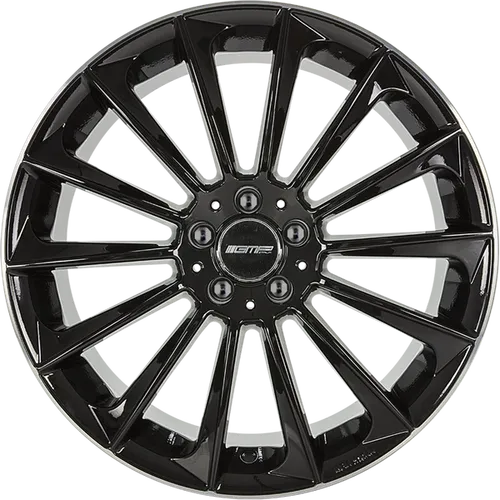 GMP Stellar anthracite polished 19 Zoll Alufelgen - Hochwertige 9.5x19" Vielspeichen-Alufelgen mit eleganter anthrazit polierter Oberfläche, ideal für sportliche Fahrzeuge und einen stilvollen Look.