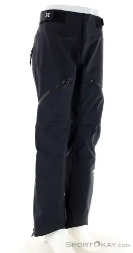 Mammut Eiger Nordwand Pro Hardshell Pants - Regenhose Größe 56 Schwarz - Robuste, wasserdichte Regenhose in Schwarz (Gr. 56) mit Hosenträgern und Belüftungs-RV. Ideal für Hochtouren und Expeditionen, bietet optimalen Schutz und Komfort bei jedem Wetter.