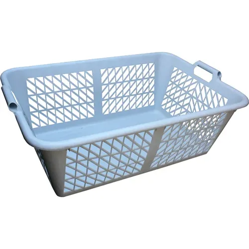 Teko-plastic Bekaform Wäschekorb Teko aus Kunststoff 50 x 35 x 20 cm, granit Wäschekorb zum Aufbewahren von Kleidung 10333439