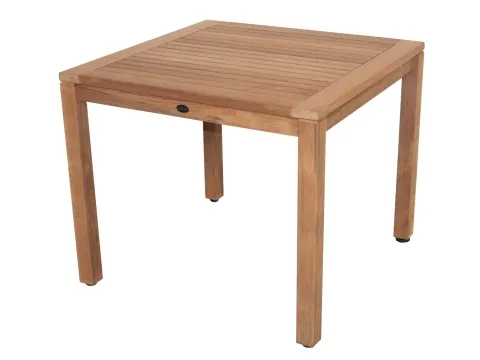 Zebra Bali Tisch 90x90cm aus Teakholz - Der Zebra Bali Tisch ist ideal für gesellige Runden im Garten. Mit Platz für vier Personen und einem stilvollen Design ist er perfekt für entspannte Stunden im Freien.