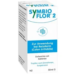 Symbioflor 2 Suspension - Arzneimittel zur gezielten Behandlung des Reizdarmsyndroms mit nachgewiesener Wirksamkeit durch lebende Escherichia coli-Bakterien, frei von Konservierungsstoffen und Alkohol.