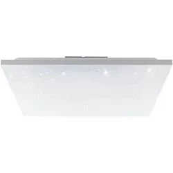 EGLO LED Panel Calemar-S - Quadratische Deckenlampe mit Kristall-Effekt - Lampen – Hochwertige Deckenleuchte mit glitzerndem Kristall-Effekt und neutralweißem Licht (19 Watt, 2550 Lumen), ideal für Büro und Küche.