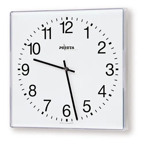 Peweta Nebenuhr 71.280.211 – Wanduhren für präzise Zeitmessung - Elegante Nebenuhr für den Innenbereich, ideal für präzise Zeitmessung. Kompakte Maße 275x275 mm, passend für verschiedene Anwendungen. Verlässliche Qualität von Peweta.
