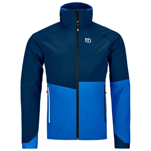 Ortovox Punta Berrino Hooded Jacket Men - Softshelljacke für Skitouren - Funktionsjacke aus 79% Polyamid und Merinowolle für optimalen Komfort. Ideal für Skitouren, leicht und atmungsaktiv mit nur 367 g.