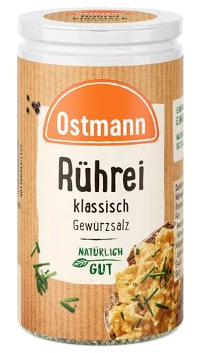 Ostmann Gewürze - Rührei Gewürzsalz | Ideal zum Würzen von Spiegelei, Omelette und Quiche | 45 g in der Streudose