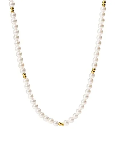 Purelei® Finesse Kette Damen (Gold) – Wasserfeste Edelstahl Halskette - Ketten für Damen – Hochwertige, langlebige und wasserfeste Kette, ideal für individuelle Looks und Layering, verstellbar von 40-45 cm.