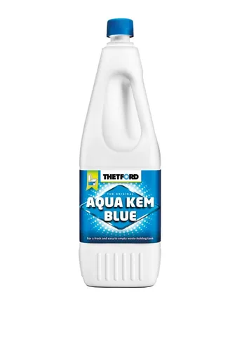 Thetford Aqua Kem Blue (30112-BG) - Sanitärzusatz für Wohnmobile - Camping Sanitärzusatz, sorgt für frischen Geruch und verhindert Ablagerungen in der Toilette.
