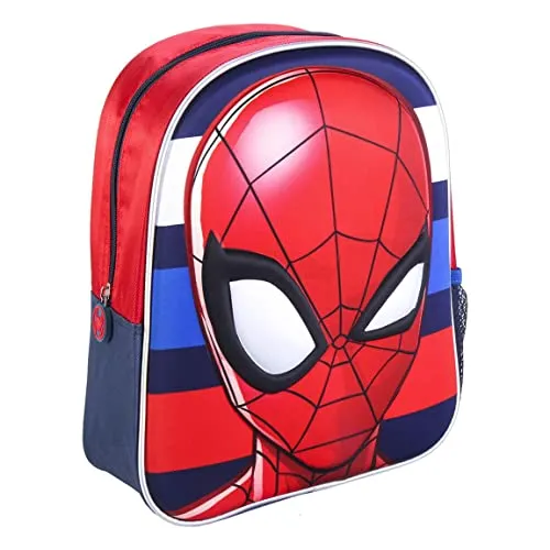CERDÁ LIFE'S LITTLE MOMENTS Mochila 3D Infantil de Spiderman, Unisex niños, Multicolor, Talla única