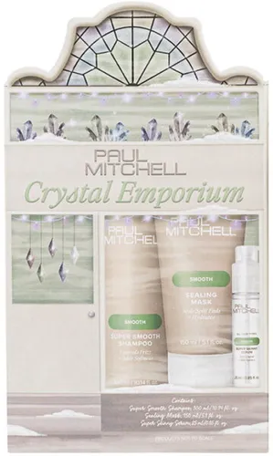 Paul Mitchell Smoothing Gift Set Trio - Haarpflegeset 703647 - Haarpflegeset mit 3 hochwertigen Produkten für geschmeidiges Haar: Shampoo, Maske und Serum. Ideal für die tägliche Pflege und den perfekten Glanz.