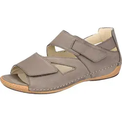 Waldläufer 342025-191 Heliett beige Gr. 40 - Bequeme Wanderschuhe für Damen - Wanderschuhe aus hochwertigem Nubukleder in Beige, ideal für lange Wanderungen und optimalen Tragekomfort.