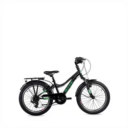 S’COOL Kinderfahrrad S'COOL troX, 6 Gang Shimano, Kettenschaltung - Kinder- und Jugendfahrrad mit kompletter Straßenausstattung, ideal für Schule und Sport. Stylische Designs und Sicherheit für unbeschwerte Radtouren.