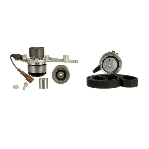 GATES Wasserpumpe + Zahnriemensatz KP15695XS-1 NEU - Auto-Zahnriemen-Kits mit integrierter Wasserpumpe und Abschaltkontakt, ideal für eine zuverlässige Motorleistung. Schnelle Lieferung in 1-3 Werktagen!