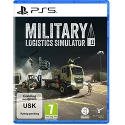 Military Logistics Simulator für Sony PlayStation 5 - Erlebe die komplexe Welt der militärischen Logistik. Baue und verwalte Lieferketten, steuere Fahrzeuge und koordiniere Einsätze für ein realistisches Simulationserlebnis.