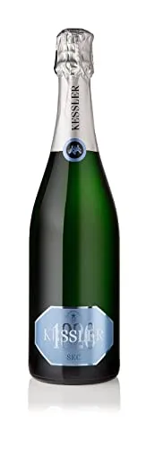 Kessler Sekt Cabinet Cuvée sec - Halbtrocken aus Württemberg - Halbtrockener Sekt aus Deutschland, ideal als Aperitif oder für festliche Anlässe. Harmonisch im Geschmack mit feinen Aromen und einer ausgewogenen Note.