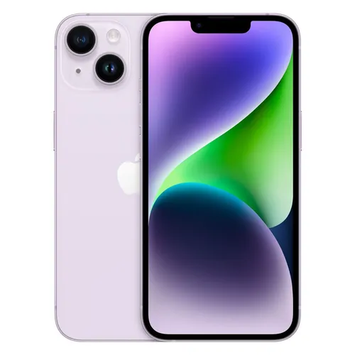 Apple iPhone 14 5G - 128GB in Lila, 21% größeres Super Retina XDR-Display und Notfall-Unfallerkennung für maximale Sicherheit