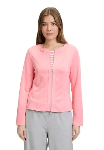 Betty Barclay Blazer-Jacke mit Reißverschluss - Business-Mode, modischer Jackenblazer in Flamingo Pink, figurnahe Passform und ideal für elegante Auftritte im Büro.