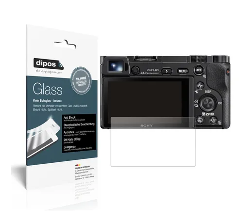 Schutzfolie für Sony Alpha 6000 Folie Anti-Shock matt Displayschutz Displayfolie