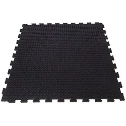 etm Gummimatte Puzzle-Stallmatte - Rutschfest und vielseitig - Dämmstoffe - Robuste Puzzle-Stallmatte aus vulkanisiertem Neugummi, ideal für Ställe und Werkstätten, rutschfest mit Noppenstruktur für sicheren Halt.