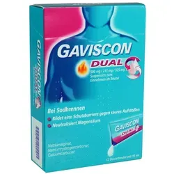 Gaviscon Dual 500mg/213mg/325mg 120 ML