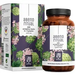 Abendritual: GABA mit Baldrian, Hopfen & L-Tryptophan 90 St