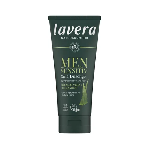LAVERA Men 3in1 Duschgel DE 200 ml - Vielseitiges Duschgel für Männer, ideal für Körper, Gesicht und Haare. Sanfte Reinigung und erfrischender Duft in einem praktischen 200 ml Format.