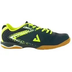 Joola Pro Blast Wettkampfschuh navy/lime 39 - Der JOOLA PRO BLAST Wettkampfschuh bietet optimalen Halt und Flexibilität. Mit atmungsaktivem Mesh-Gewebe bleibt er auch bei intensiven Matches bequem. Ideal für Sportler, die ihre Beinarbeit verbessern wollen. Größen: 36-46.