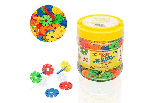 Smart-Planet 400 Steckblumen - Kreatives Motorikspielzeug für Kinder ab 3 Jahren - Baukästen & Bausteine: 400 bunte Steckblumen fördern spielerisch die Feinmotorik und Kreativität. Ideal für stundenlangen Spaß und fantasievolles Gestalten!