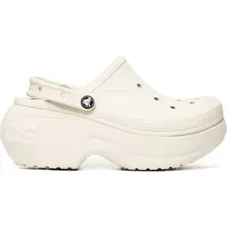 Crocs Bella Clog - Damen Clogs mit 60 mm Plateauhöhe, personalisierbar durch drehbaren Fersenriemen und Jibbitz-Anhängern. Ideal für modische Akzente und hohen Tragekomfort.