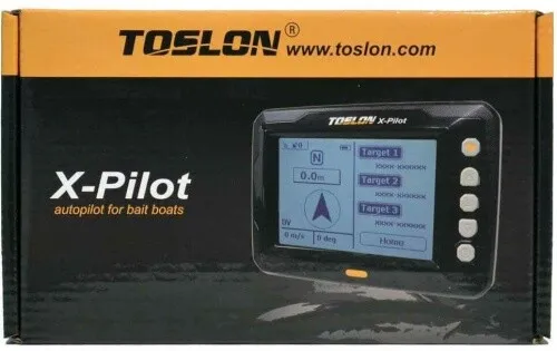 Mk-Angelsport Carp Madness X-Pilot Toslon Autopilot für Futterboote - Matratzen und Futterboote: Vollautomatischer Autopilot mit GPS und Echolot für präzise Spot-Betreuung und 300m Reichweite.