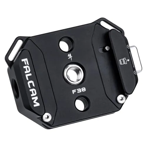 FALCAM F38 Schnellwechsel-Stativhalterung V3, multifunktionale Basis für Kameragurt und Stativ (nur Basis) - F38B4406