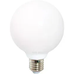 LED Filament Glühbirne G95 8W E27 warmweiß 2700K - Energieeffiziente LED Filament Glühbirne G95 mit 360° Lichtverteilung. Ideal für stimmungsvolle Beleuchtung, ersetzt herkömmliche 60W Glühlampen und sorgt für sofortige Lichtstärke.