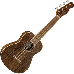 Fender Zuma Exotic Concert Ukulele Bocote - Konzert-Ukulele aus der California-Serie mit edlem Bocote-Holz, klaren Klängen und optimalen Spieleigenschaften für Musiker aller Altersgruppen.
