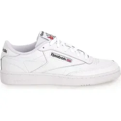 Reebok Herren Club C 85 Sneaker – Komfort & Stil in einem - Herren-Sneaker mit strapazierfähigem Glattleder, dämpfender Schaumstoff-Zwischensohle und robuster Gummi-Außensohle für optimale Traktion und langanhaltenden Komfort.